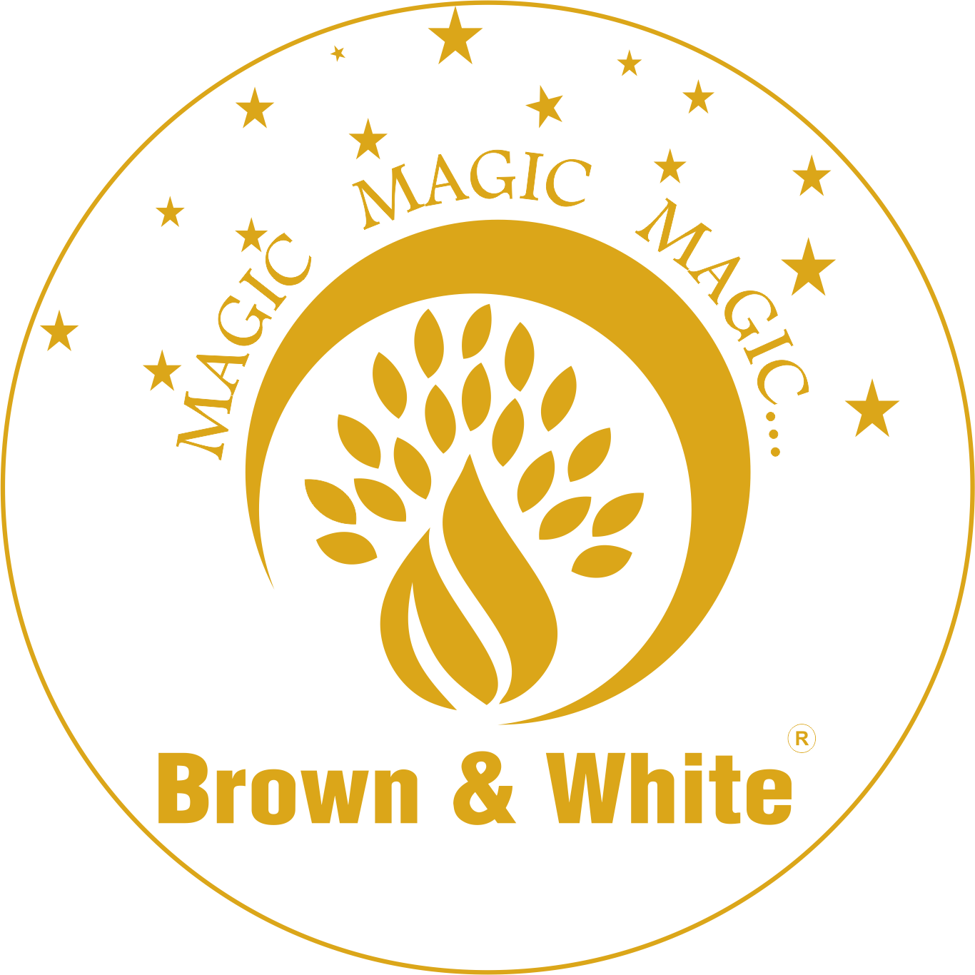 Brown & White Logo