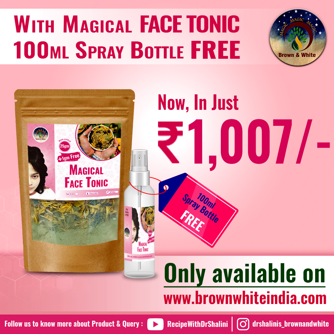 Magical Face Tonic with Bottle Image