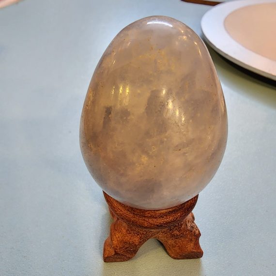 Celestite Egg Dr Shalini, Celestine Egg